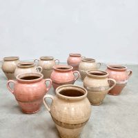 Vintage lot ceramic pottery vases keramieke potten vazen 'Deco'