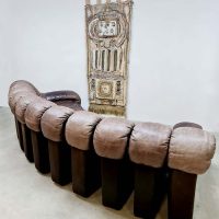 Vintage de Sede modular leather Snake sofa DS 600 Elenora Peduzzi