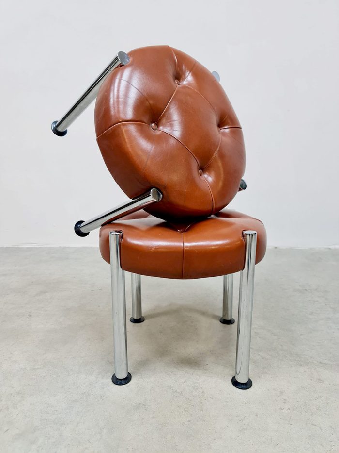 Vintage design club lobby stools footstool Trix Robert Haussmann Bauhaus