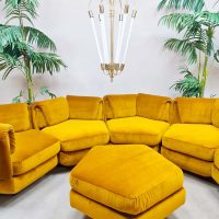 Vintage design modular sofa modulaire lounge bank 'Pentagon'