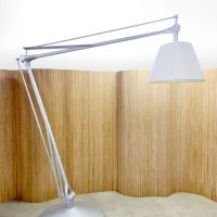 Vintage modern design Flos Superarchimoon light floorlamp Italiaanse vloerlamp Philippe Starck Italy