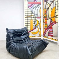 Midcentury modern design Togo easy chair lounge fauteuil Ligne Roset