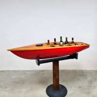 Vintage midcentury boat liquor bar bootbar drankenkast