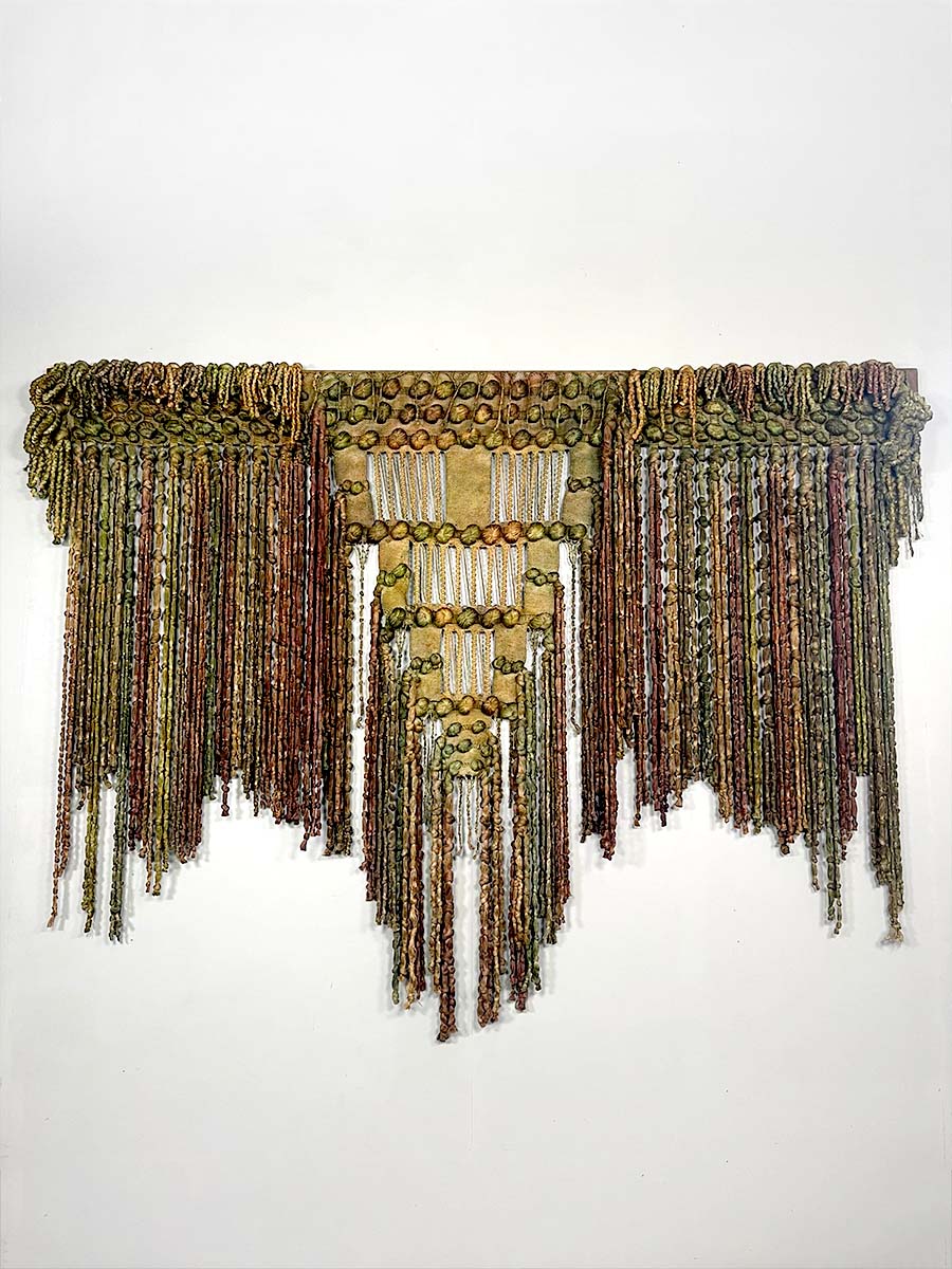 Unique vintage rope handmade macrame wall tapestry Unique vintage rope handmade macrame wall tapestry