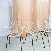 Vintage wire chairs gardenchairs draadstoelen tuinstoelen 'Erlau'