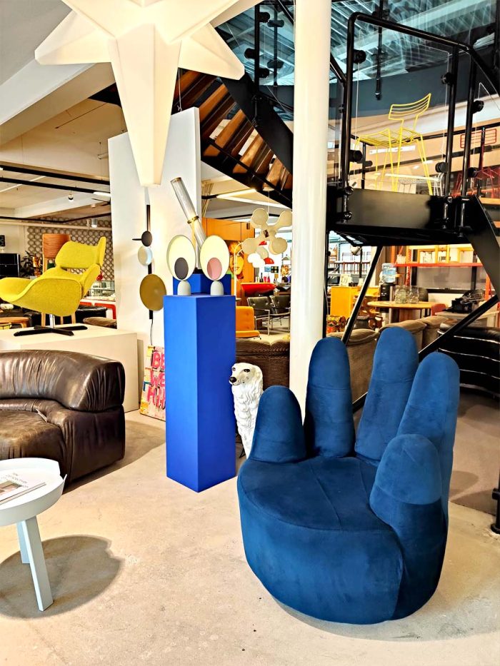Design swivel chair Hand draaifauteuil 'Hi-Five'