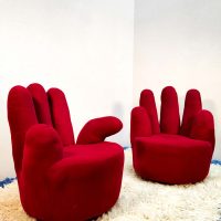 Design swivel chairs hand draaifauteuils 'Hi-Five'