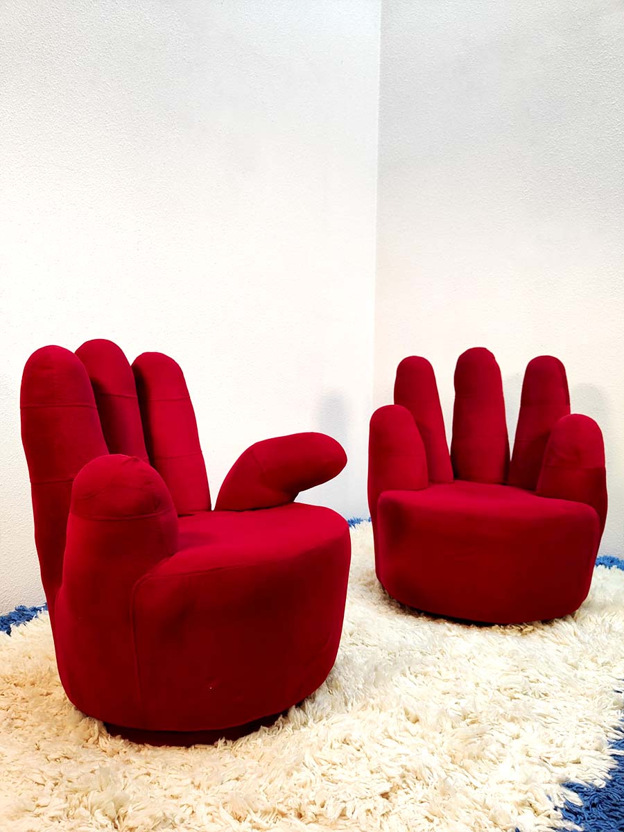 Design swivel chairs hand draaifauteuils 'Hi-Five'
