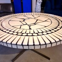VVintage design marble coffee table marmeren salontafel Heinz Lilienthal