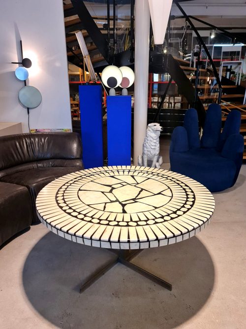 Vintage design marble coffee table marmeren salontafel Heinz Lilienthal