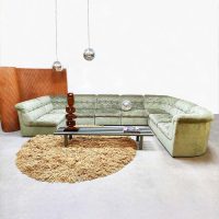 Vintage modular sofa seating elements modulaire elementen bank Laauser
