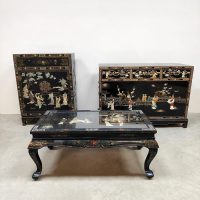 Asian cabinet chest of drawers Aziatische kast 'Chinoiserie'