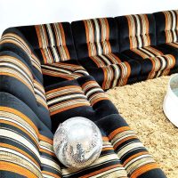 Midcentury design modular sofa elementen bank 'Geometric lines'