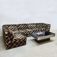 Vintage modular sofa elementen bank 'graphic print'