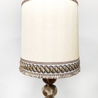 Midcentury design ceramic bubble floor lamp Kaiser Leuchten Idell keramieke vloerlamp ''Earth tones''