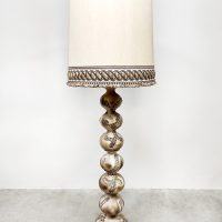 Vintage ceramic bubble floor lamp Kaiser Leuchten Idell keramieke vloerlamp ''Earth tones''
