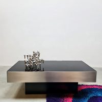 Vintage design Roche Bobois coffee table Minimalism