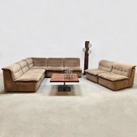 Vintage modular lounge sofa modulaire elementen bank Bank Rolf Benz