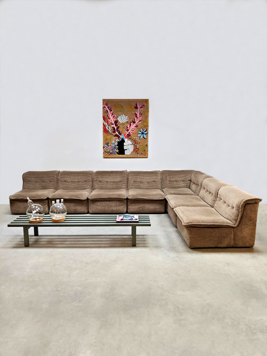 Vintage modular lounge sofa Rolf Benz