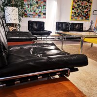 Midcentury interior design modular sofa lounge set lounge bank Mad men style Theo Teeken