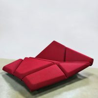 New modern artistic interior design Cay sofa Origami lounge bank Alexander Rehn 2000's