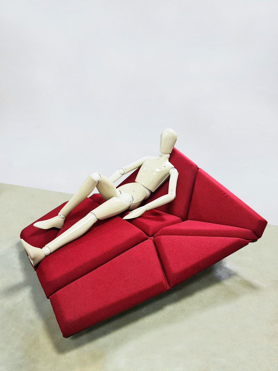 Modern design Cay sofa Origami lounge bank Alexander Rehn 2000's