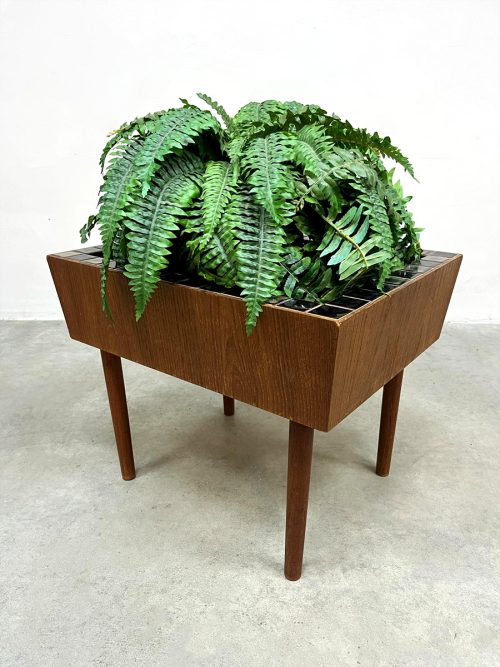 Vintage Danish design plant stand Deense plantenbak