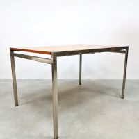 Midcentury living interior design Pastoe dining set chairs & table eetkamerset Cees Braakman 'Minimalism'