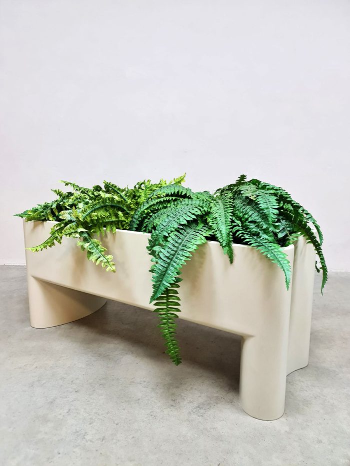 Vintage Space Age plant stand planter 'Green spirit'