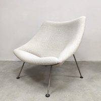 Vintage design Artifort 'Oyster' lounge chair fauteuil large Pierre Paulin 1960