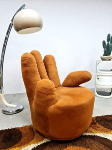 Design swivel hand chair 'Hi-Five'