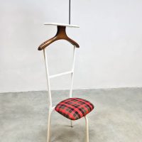 Midcentury vintage design dressboy chair valet stand 'Minimalism'