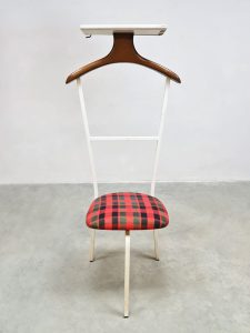 Midcentury vintage design dressboy chair valet stand 'Minimalism'
