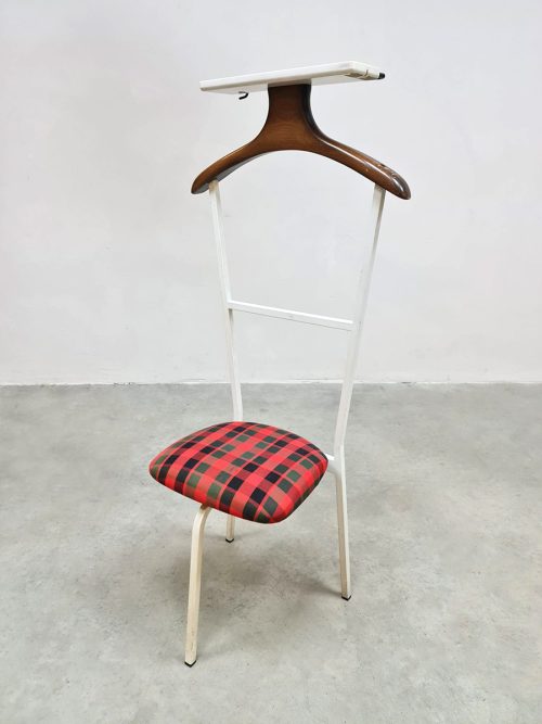 Midcentury vintage design dressboy chair valet stand 'Minimalism'