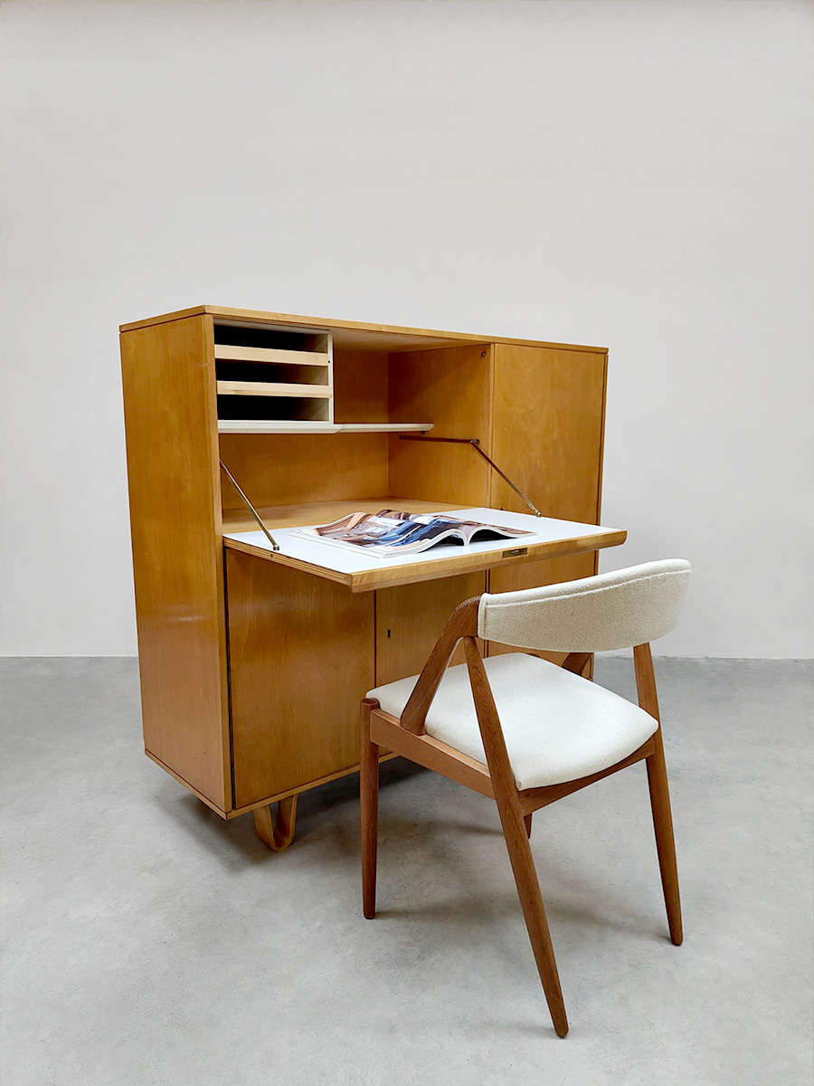 Vintage Dutch design cabinet desk secretaire kast Pastoe Cees Braakman CB01