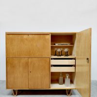 Vintage Dutch design cabinet secretaire kast Pastoe Cees Braakman CB01