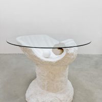 Vintage 'Pearl' dining table Magnussen Ponte style