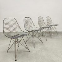 Vintage wire chair 'DKR' draadstoelen Vitra Eames 1970s