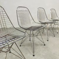 Vintage wire chair 'DKR' Vitra Eames 1970s