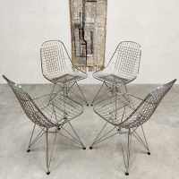 Vintage wire chair 'DKR' draadstoelen Vitra Eames 1970s