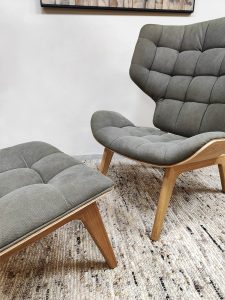 Modern Deens design Mammoth lounge chair Deense fauteuil NORR11