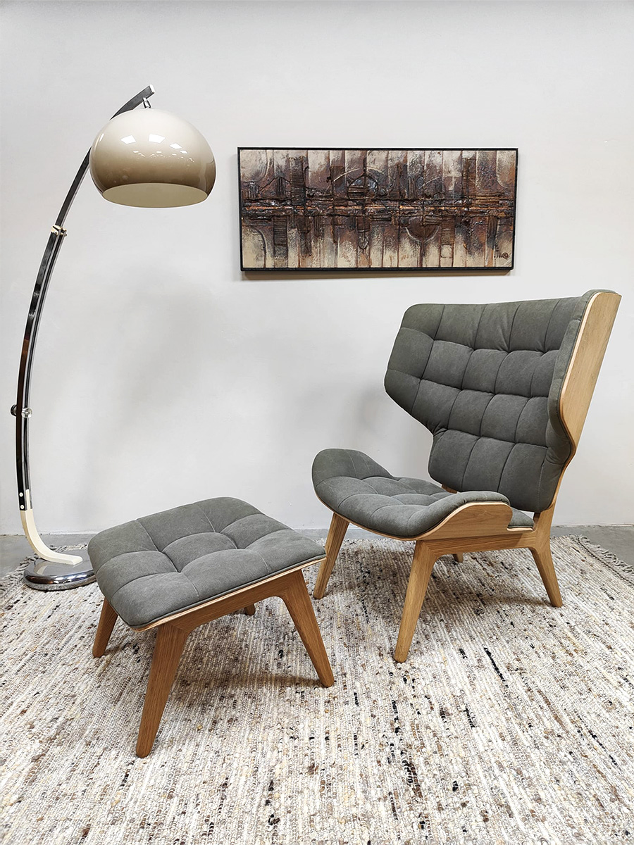 Danish design Mammoth lounge chair Deense fauteuil NORR11
