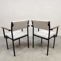 Midcentury design dining chairs Martin Visser style eetkamerstoelen