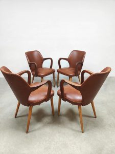 Vintage French dining chairs 'Parisienne'