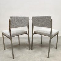 Vintage Dutch design dining chairs SE64 stoelen Martin Visser Spectrum