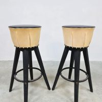 Vintage barstools stool rockabilly barkrukken kruk 50s