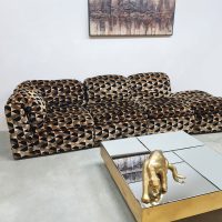 Vintage design modular sofa elementen bank ‘Geometric pattern'