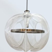 Vintage design nylon wire lamp draadlamp Paul Secon 'swag' lamp