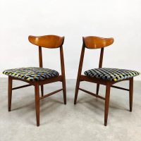 Vintage Danish Birchcraft collection dining chairs Baumritter