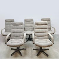 Midcentury interior Dutch design channel desk chair bureaustoel fauteuil Artifort Geoffrey harcourt